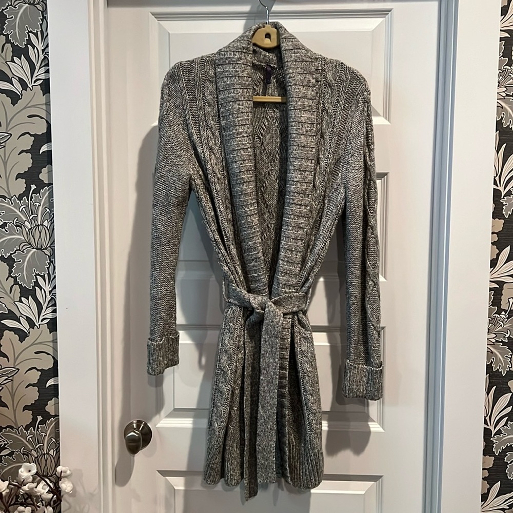 NYDJ long belted cardigan